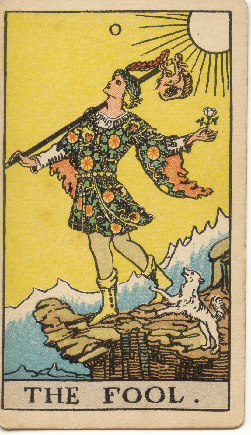 The Fool, original 1909 illustration